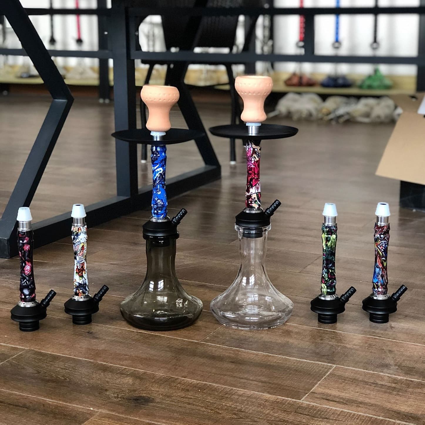 Hookah accessories factory new small size aluminum alloy Russian hookah