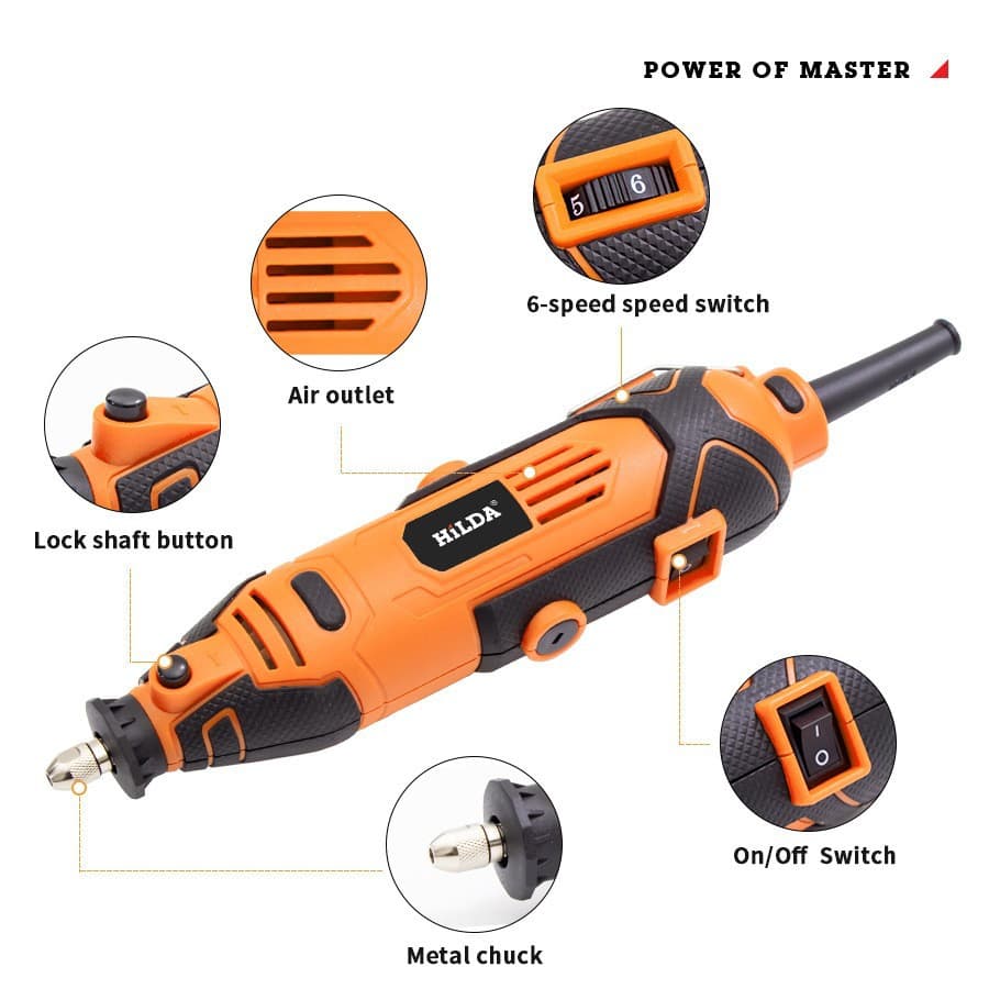 High-power electric grinder, speed regulation, engraving machine, small hand-held grinder, jade polishing machine, electric cutting drill
