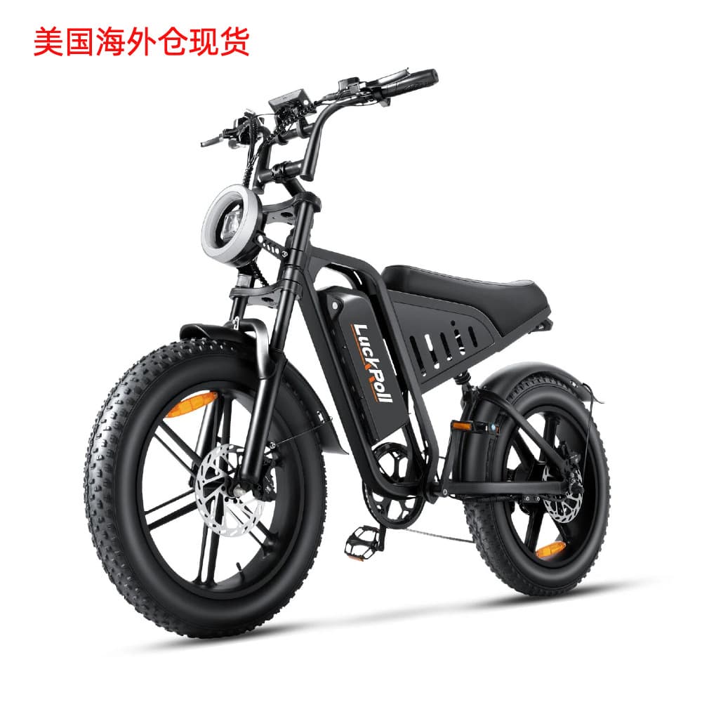 US Stock Cross-Border Hot-Selling Factory Direct Off-Road Electric Bike Ebike for Beach and Snow Distributor Partnership