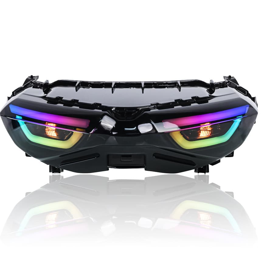 Motorcycle Modified Rear Tail Light Southeast Asia Cross-border Hot Selling 2020 NMAX RGB Eagle Eye Stock Wholesale