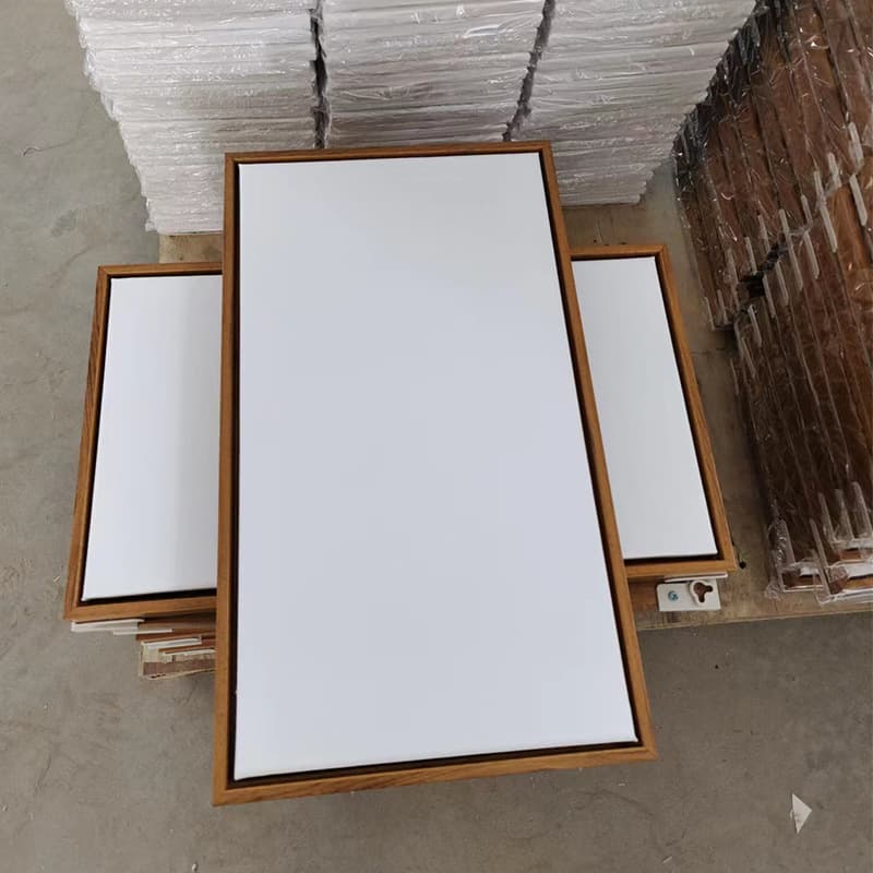 Oil Painting Frame Wholesale with Canvas, L-Shaped Outer Frame Set, Ready-to-Hang, No Framing Required