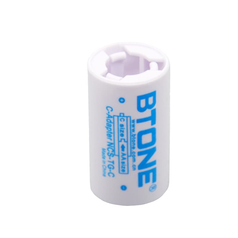 AA to AA 2 battery conversion barrel AA to C type battery box AA to C type battery box
