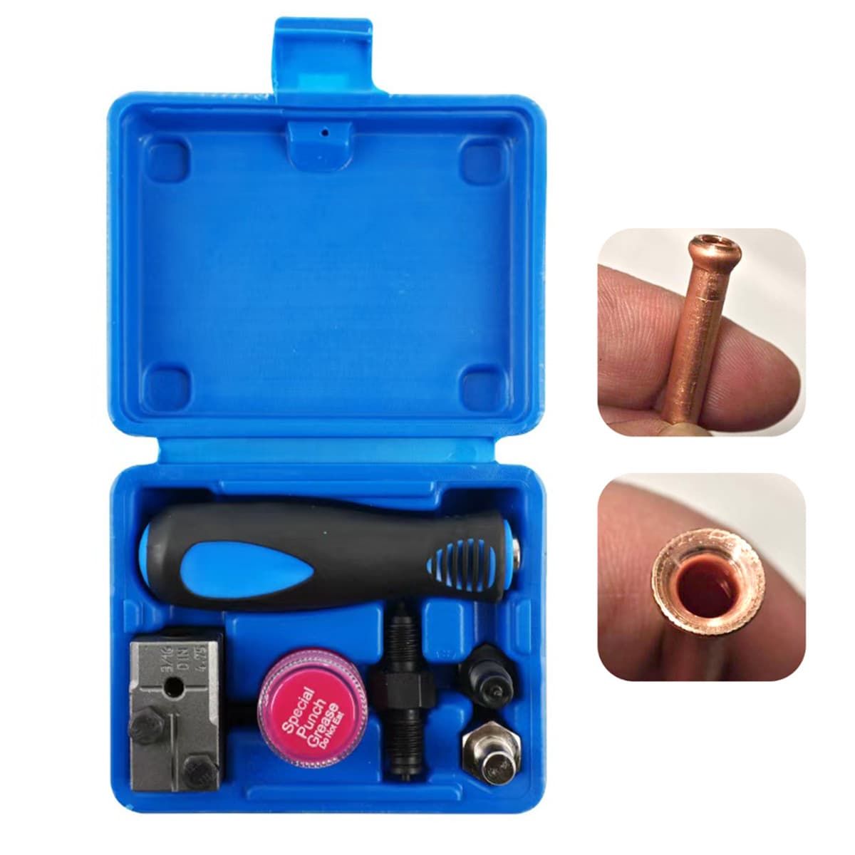 Brake Tube Flaring Tool Set Brake Line Flaring Tool Copper Tube Flaring Tool 4.75mm DIN/SAE