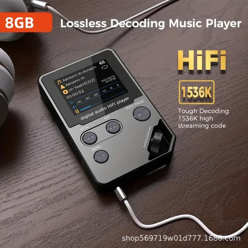 Manufacturer wholesale cross-border popular mp3 card insertable walkman bluetooth hifi sound quality player student sports mp4