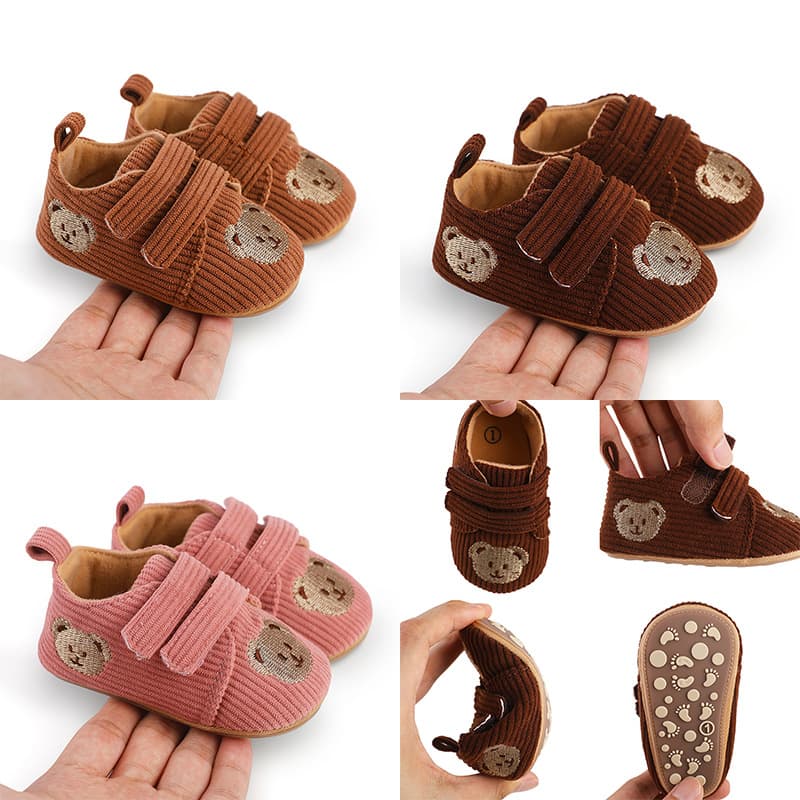 Autumn new baby shoes for men and women soft bottom corduroy toddler shoes for 0-1 year old toddlers baby shoes wholesale generation