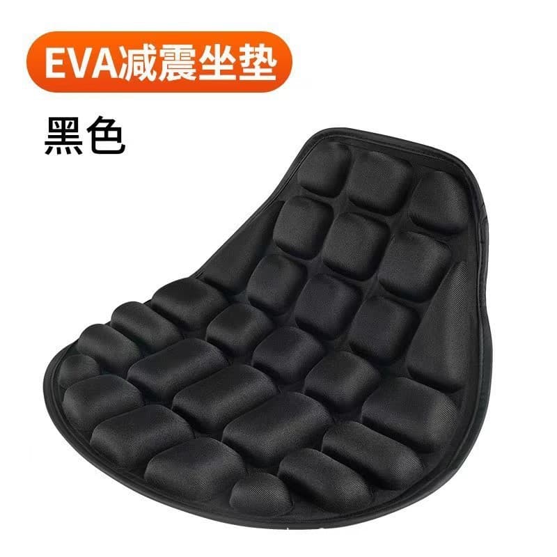 Motorcycle Seat Cushion, Sun Protection, Shock Absorption, Breathable, Thickened, Soft and Elastic, Suitable for Motorcycle Riders and Electric Scooters