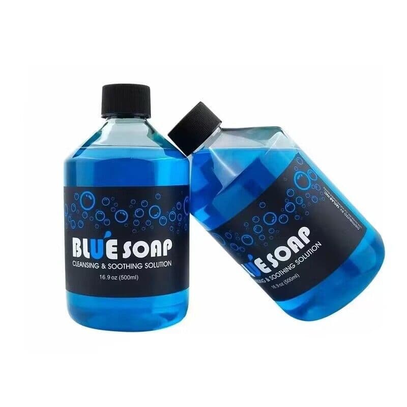 Tattoo Blue Algae Concentrate 500ML Tattoo Equipment Supplies Cleaning Product Blue Soap Auxiliary Supplies Softening Skincare