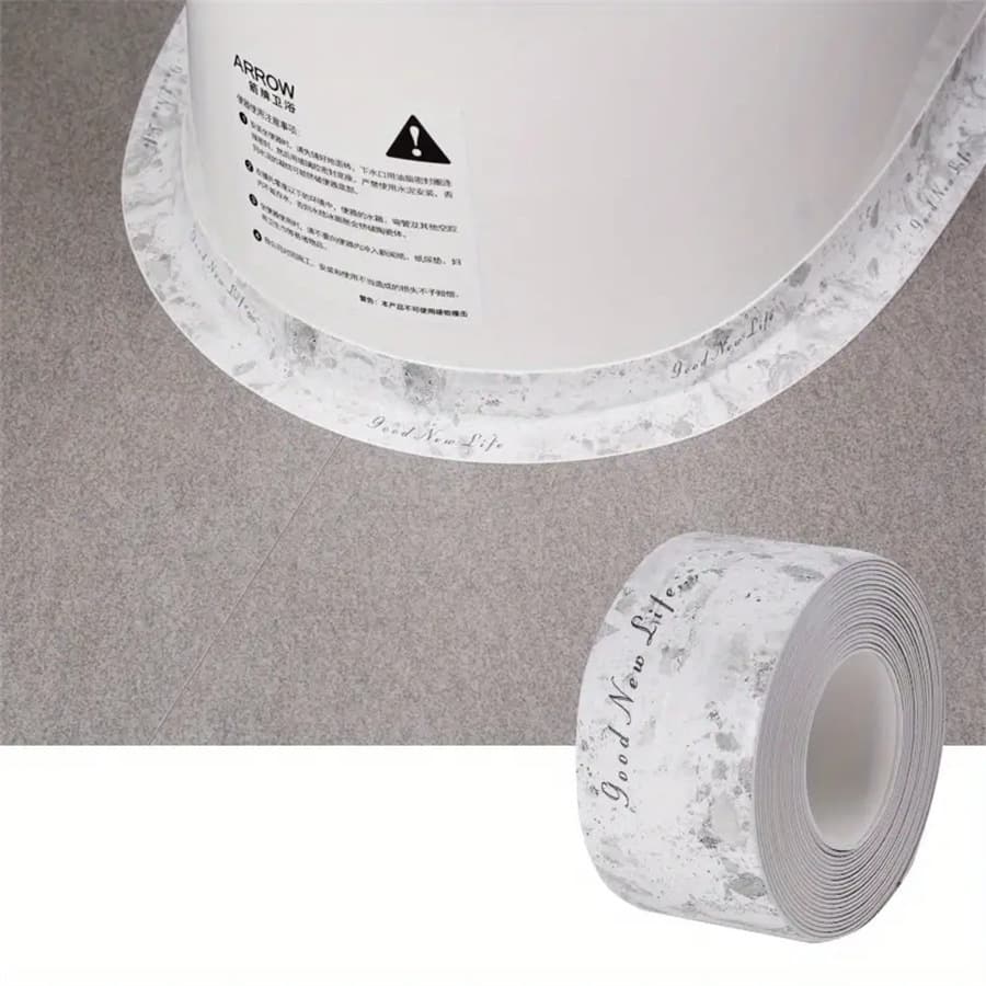 Gap Seal Tape Self-Adhesive Caulk Strip for Kitchen Sink, Stove, Bathroom, and Wash Basin Edge Sealing