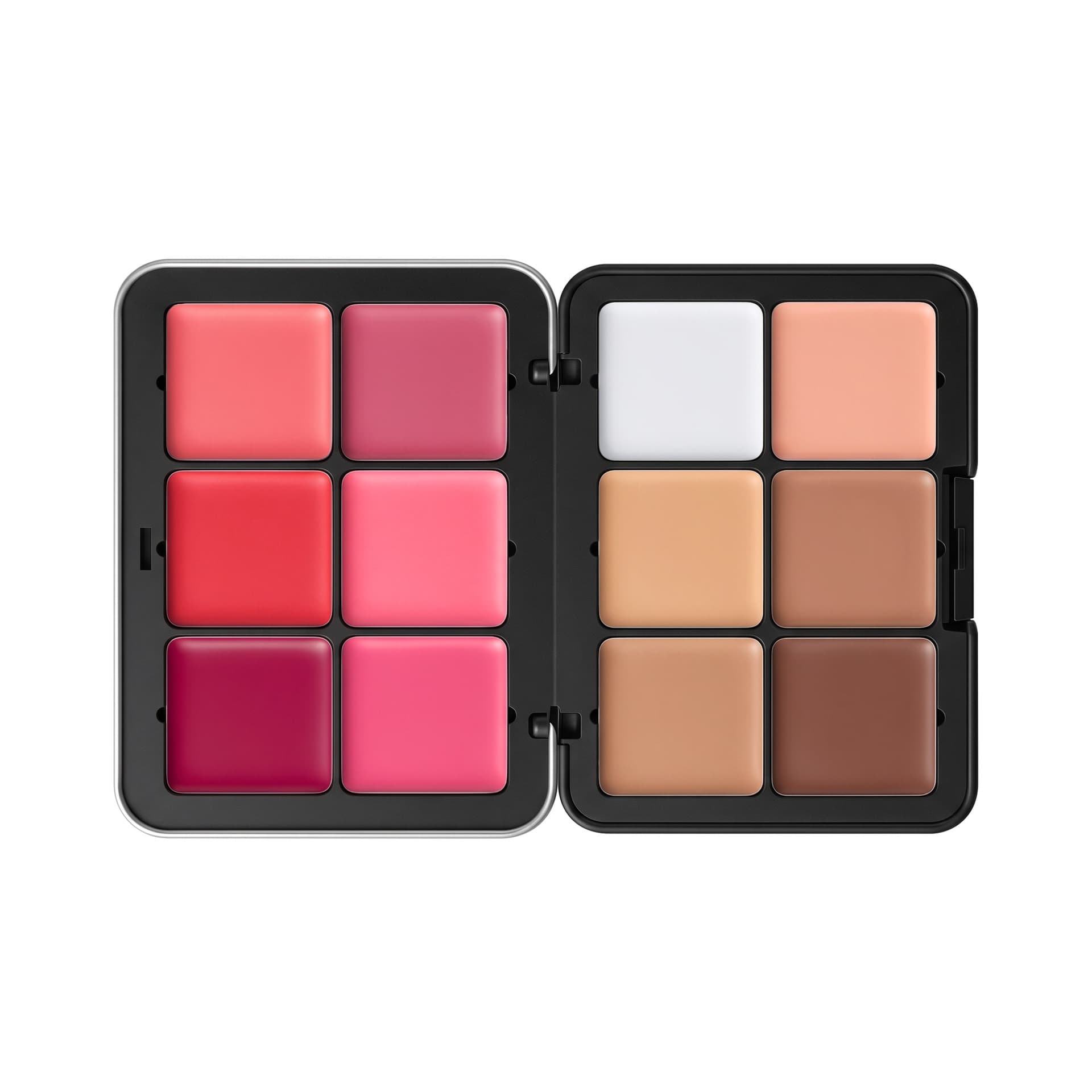 HANDAIYAN Cross-Border Bestseller 12-Color Blush Palette Contour Matte Highlighter Multi-Color Cream Blush Palette Concealer Palette
