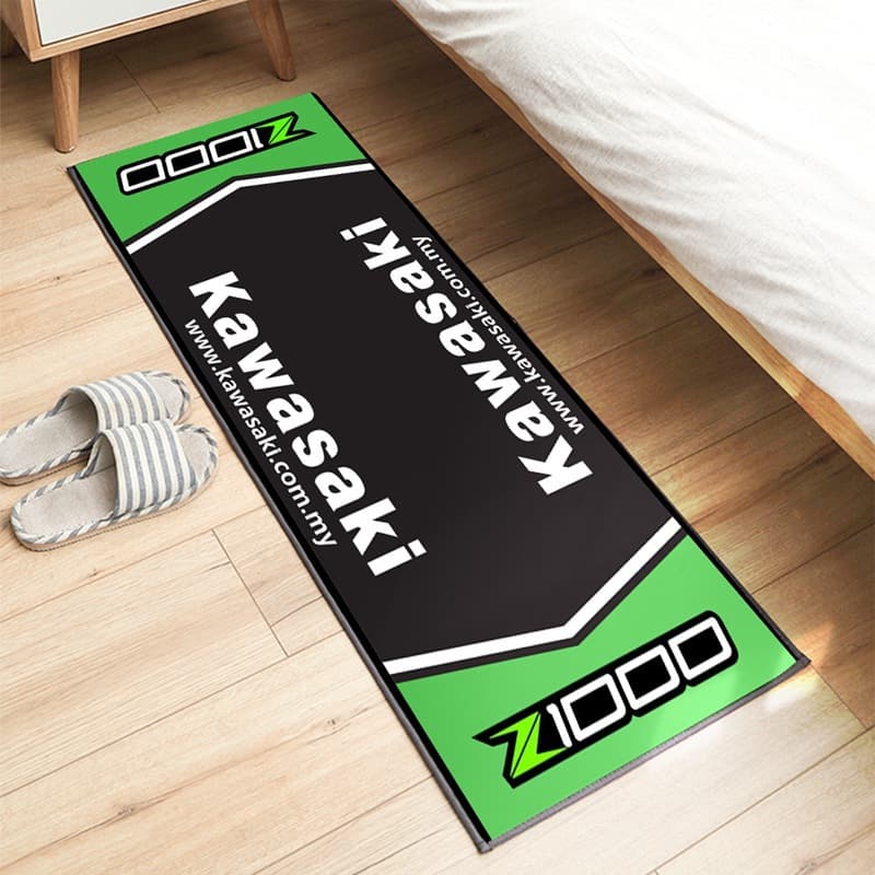 Cross-border cross-country motorcycle display special pad crystal velvet announcement LOGO printing bedroom decorative blanket