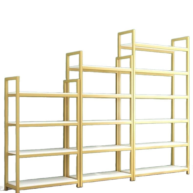 Multi-layer Shelving Unit Supermarket Display Rack Sample Display Cosmetic Product Shelf Adjustable Showcase Display Cabinet