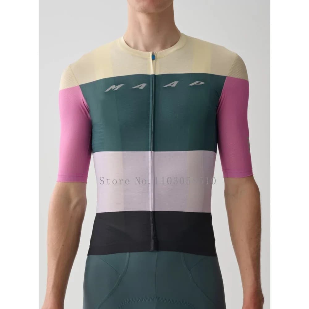 Men's Cycling Jersey for Men's MTB Road Cycling Shirt Pro Team Short Sleeve Cycling Jersey