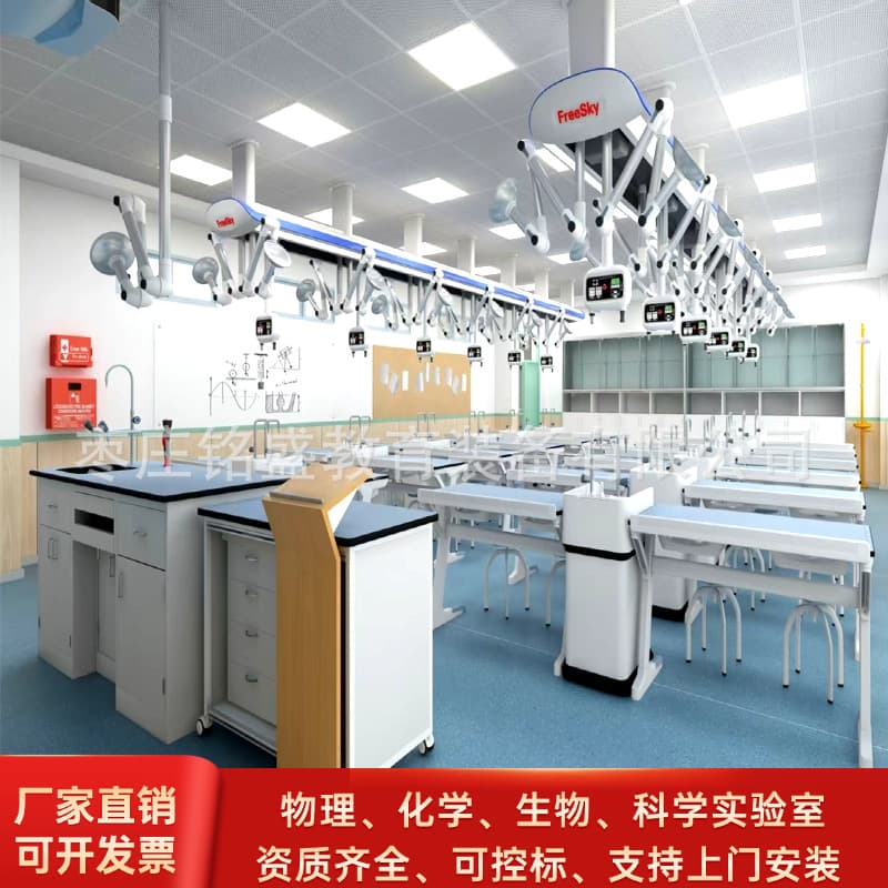Primary and Secondary School Physics Chemistry Biology Experiment Table Student Laboratory Operation Equipment Experiment Table Operation Table Preparation Table