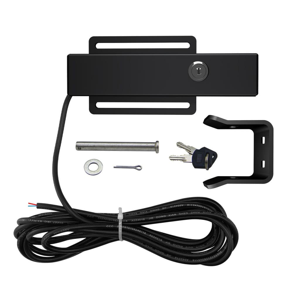 12V/24V AC DC Electric Gate Lock with Manual Key Release