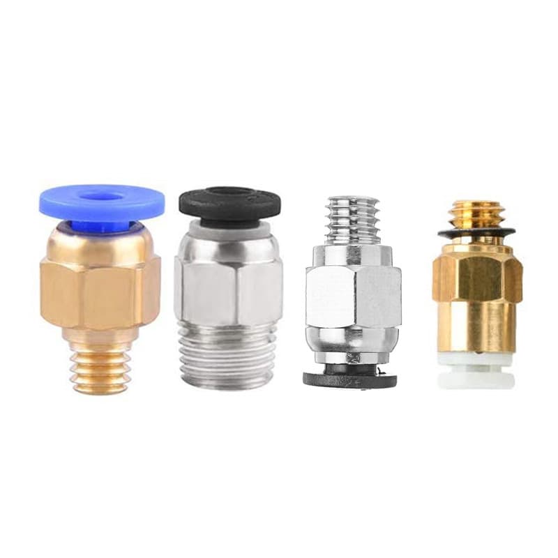 3D Printer Quick Connector Pneumatic Quick Connector PC4-M6 4-01 6-01 Straight Through Quick Plug Through Type