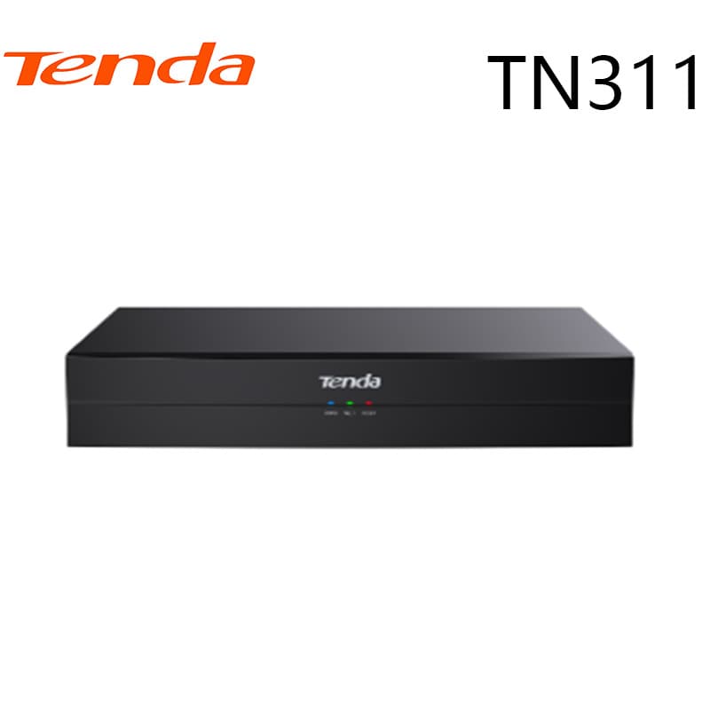 Tenda 16-Channel Ultra HD Network High-Performance DVR Supports 4K Video Recording ONVIF Protocol