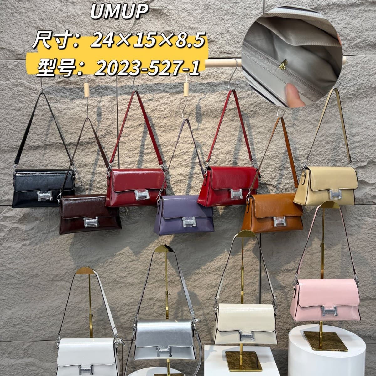 Best-selling Patent Leather H-Lock Bag for Women 2025 New Vintage Versatile Small Square Bag Commuter Korean Style Chain Crossbody Bag