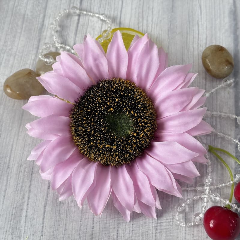 New Cross-Border Large Sunflower Head for Garden Decoration, Wedding, and Large Event Scenes Artificial Sunflower Head