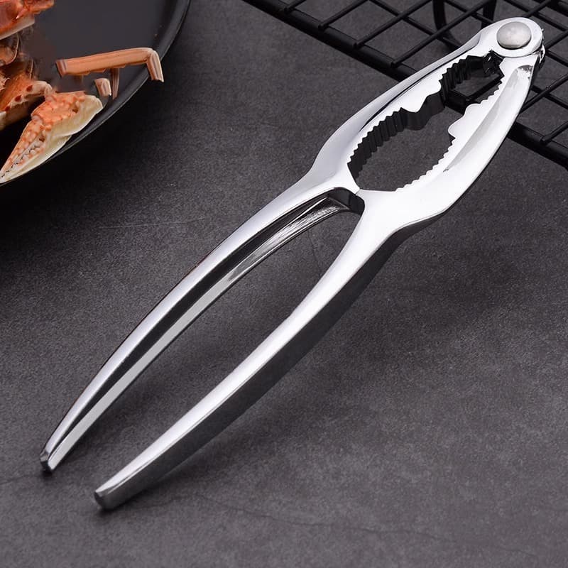 Small Nut Cracker, Reinforced Metal Crab Claw Pliers, Multi-functional Hazelnut Shelling Tool
