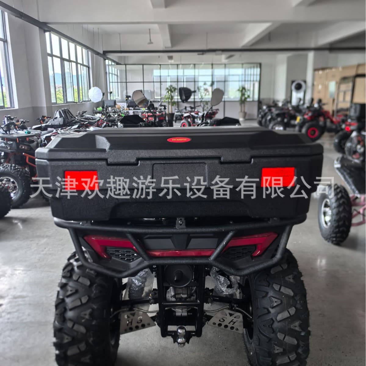New ATV 200cc Sand Vehicle Trunk All-Terrain Vehicle Four-Wheel Motorcycle Toolbox Large Capacity Rear Box