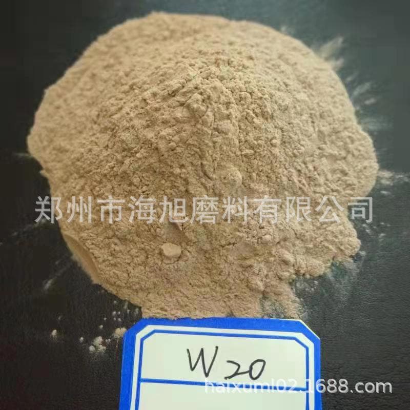 Emery polishing powder models W10, W7, W5, etc., for fine grinding of paint surfaces