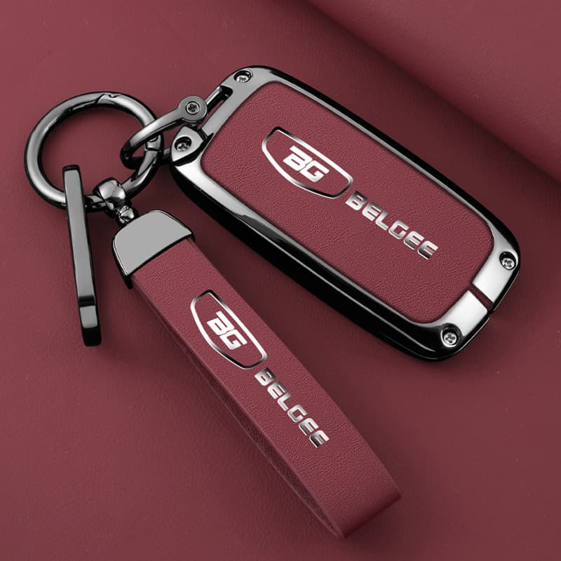 Personalized waist-hanging metal key case for Belgee X80 PHEV and Galaxy EX5 key fob, lightweight luxury