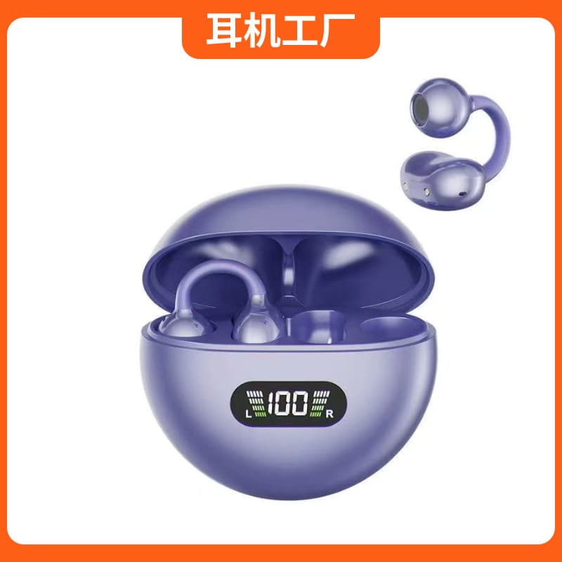Q71 Cross-border New AI Translation Bluetooth Earbuds Wireless Clip-On Open OWS High Sound Quality Bone Conduction Headphones