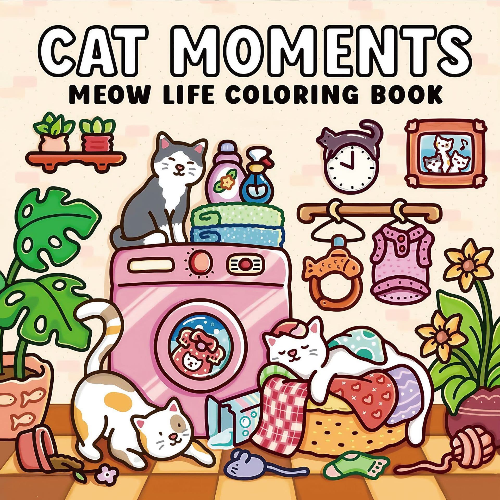 Cross-Border Coloring Book Monster Series Painting Book Children's Coloring Book for Teens