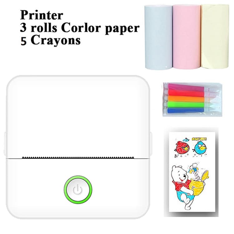 Cross-border X6 Portable Mini Student Wrong Question Pocket Printer Photo Bluetooth Thermal Small Printer Gift