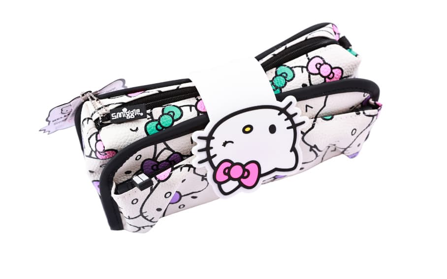 Australia Smiggle Travel Backpack for Girls, High-Fashion Campus Hello Kitty Student Backpack