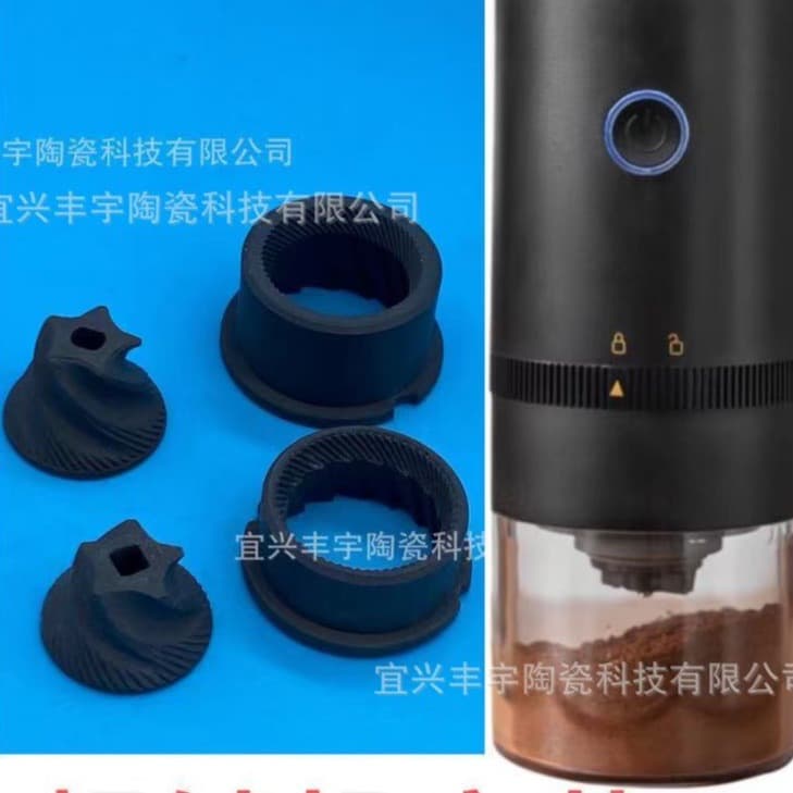 Electric and Manual Coffee Grinder with Ceramic Burr 95 Alumina Factory Direct
