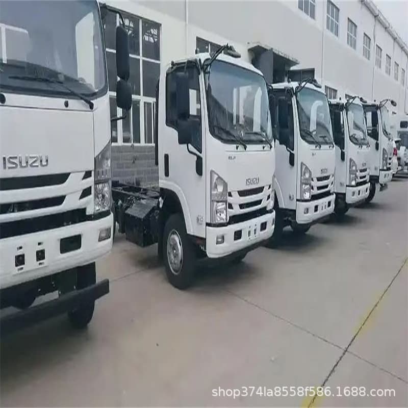 Export 3 Ton 5 Ton Isuzu Small Truck Chassis, Light Truck, Used Dongfeng 4.2-Meter Small Truck