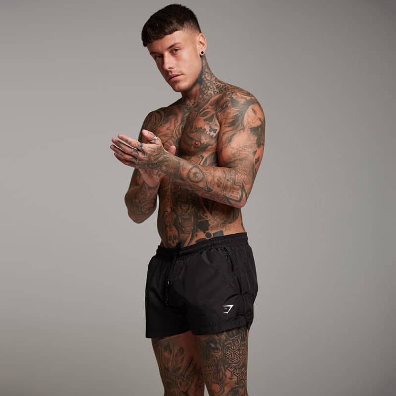 GYMSHARK new men's shorts summer casual sports fitness running basketball single layer quick-drying shorts for men