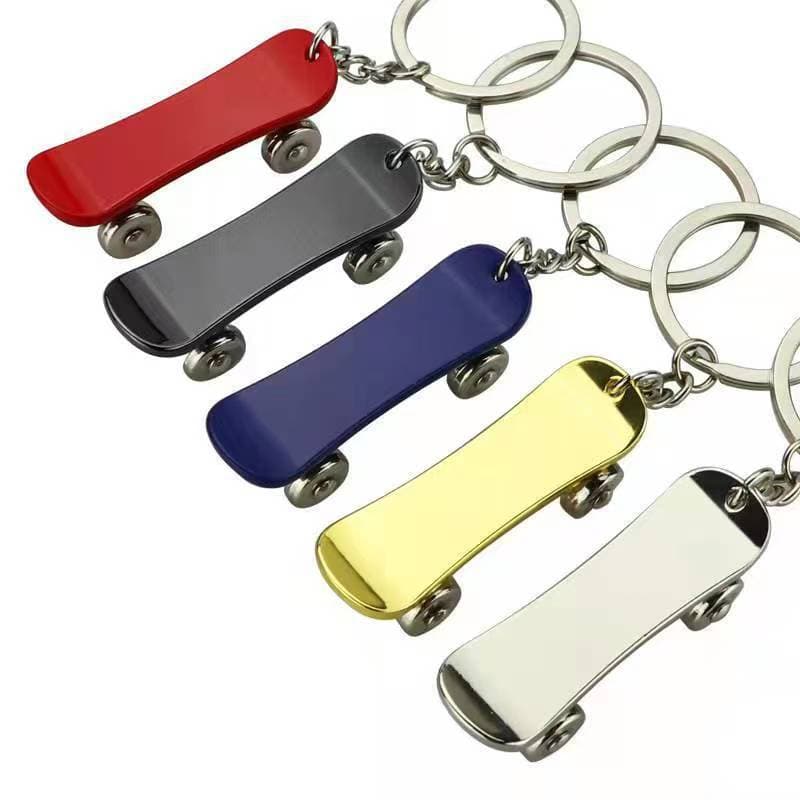 Creative Scooter Skate Keychain Fashion Roller Skate Pendant Student Gift Wheel Skate Pendant