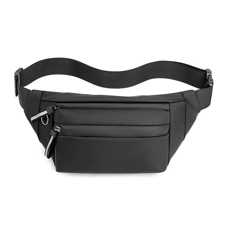 Fashion Men's Waist Pack Chest Bag Casual Crossbody Outdoor Sports Ins Style Simple Shoulder Chest Bag Custom Logo Available
