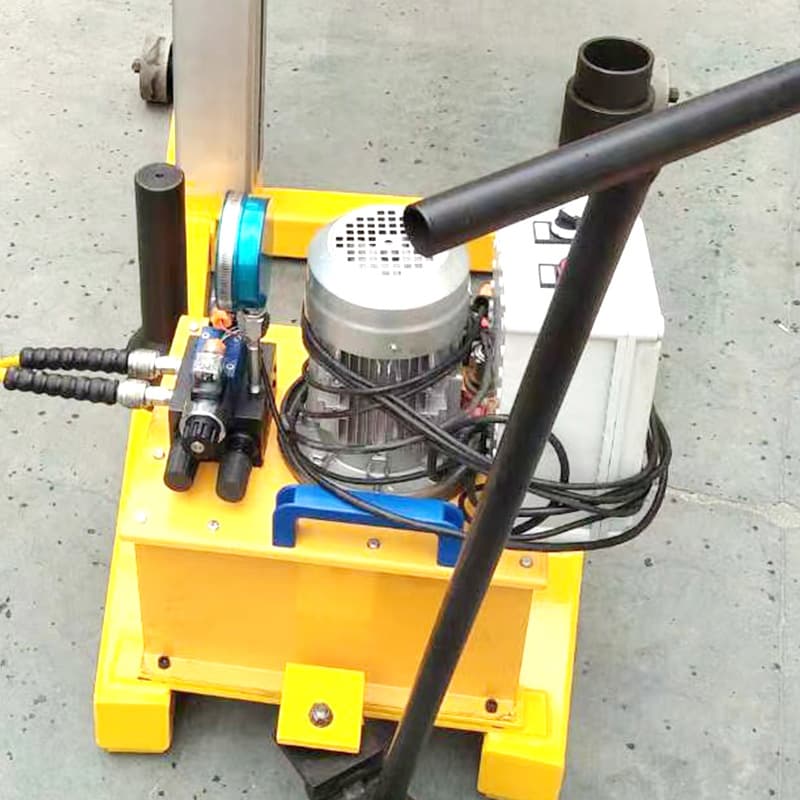 Dingli Machinery FBL Vehicle-mounted Hydraulic Puller Cart-type Electric Hydraulic Wheel Puller Large Tonnage 100T