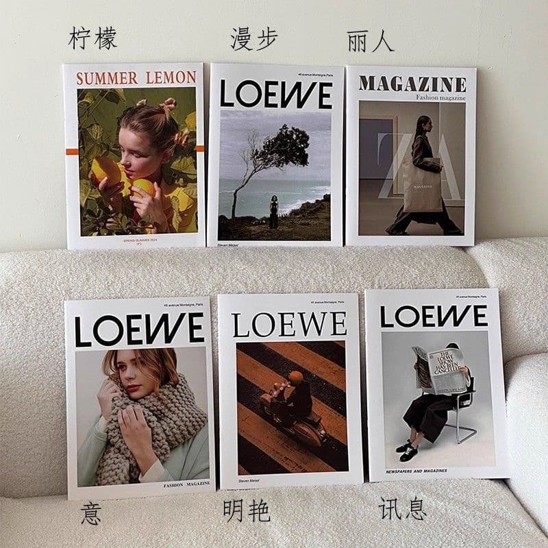 ins fashion magazine photo props advanced english posing props magazine photography network newspaper