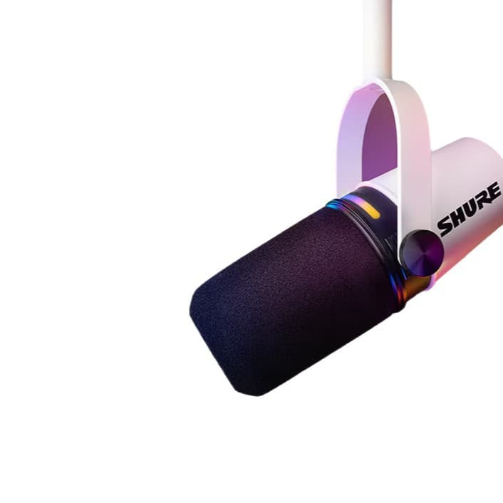 SHURE MV7+ Microphone for Computer, Mobile Live Streaming, Recording, Vocal Performance, Entertainment, and Gaming