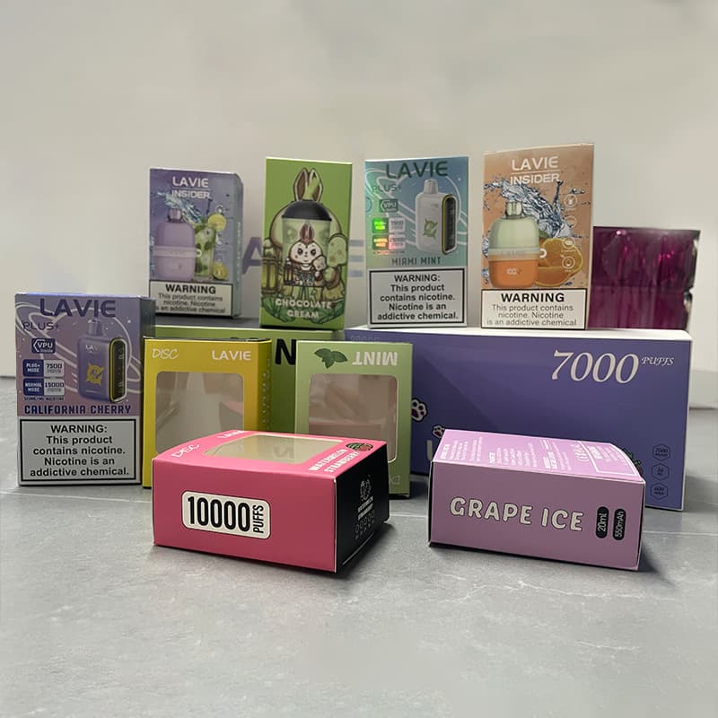 The new ZERO5 Ten color sets and boxes for export