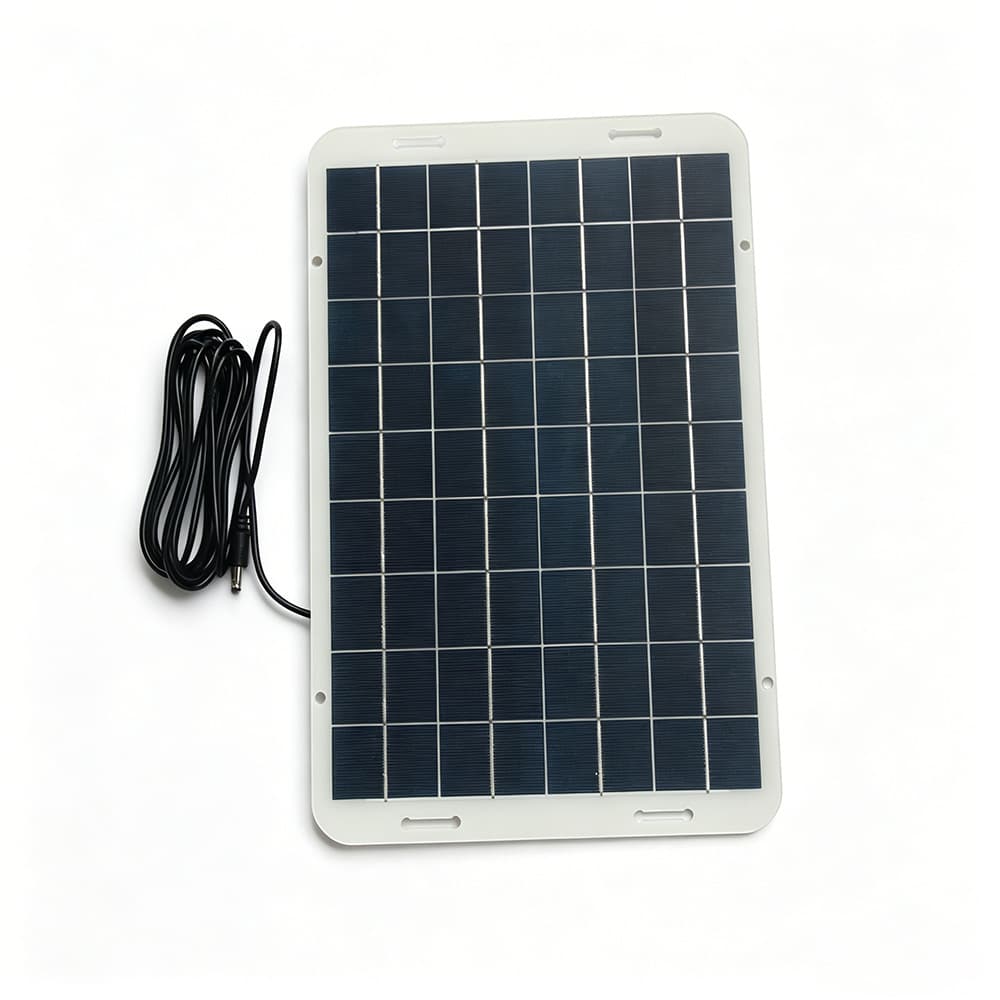 15W18V solar panel solar charging panel rechargeable 12V-18V battery with 3M cable DC5521
