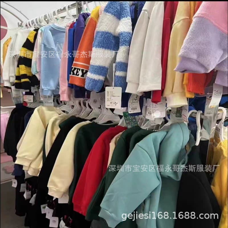 Children's Wear Overstock Physical Store Odd Sizes Clearance 3-5 Yuan, Assorted Foreign Trade Styles for Live Stream Stalls and Cross-border Supply