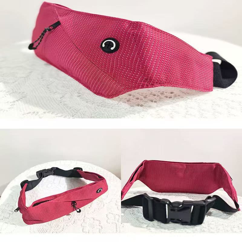 Multifunctional Lightweight Sports Waist Bag, Suitable for Men, Women, and Children, Convenient for Carrying Items When Going Out, Waterproof and Durable
