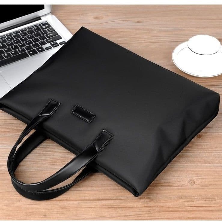 Unisex Business Briefcase - Simple and Versatile Single Shoulder/Messenger Bag for Men and Women, Document Handbag