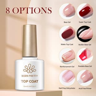 BORN PRETTY Cross-Border Basic Nail Gel Construction Base Coat Top Coat Strengthening Gel Nail Light Cure Gel