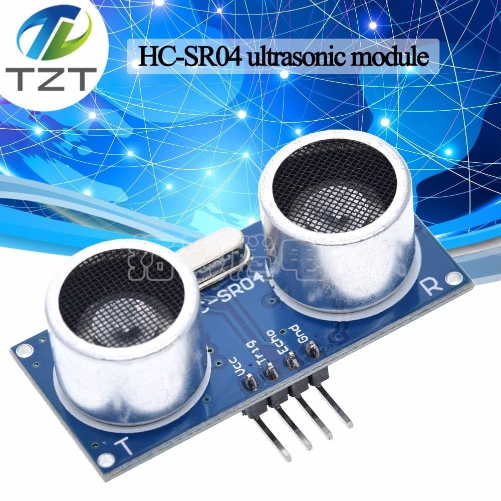 HC-SR04+ bracket housing, ultrasonic module, precision distance measuring module, ultrasonic sensor electronics