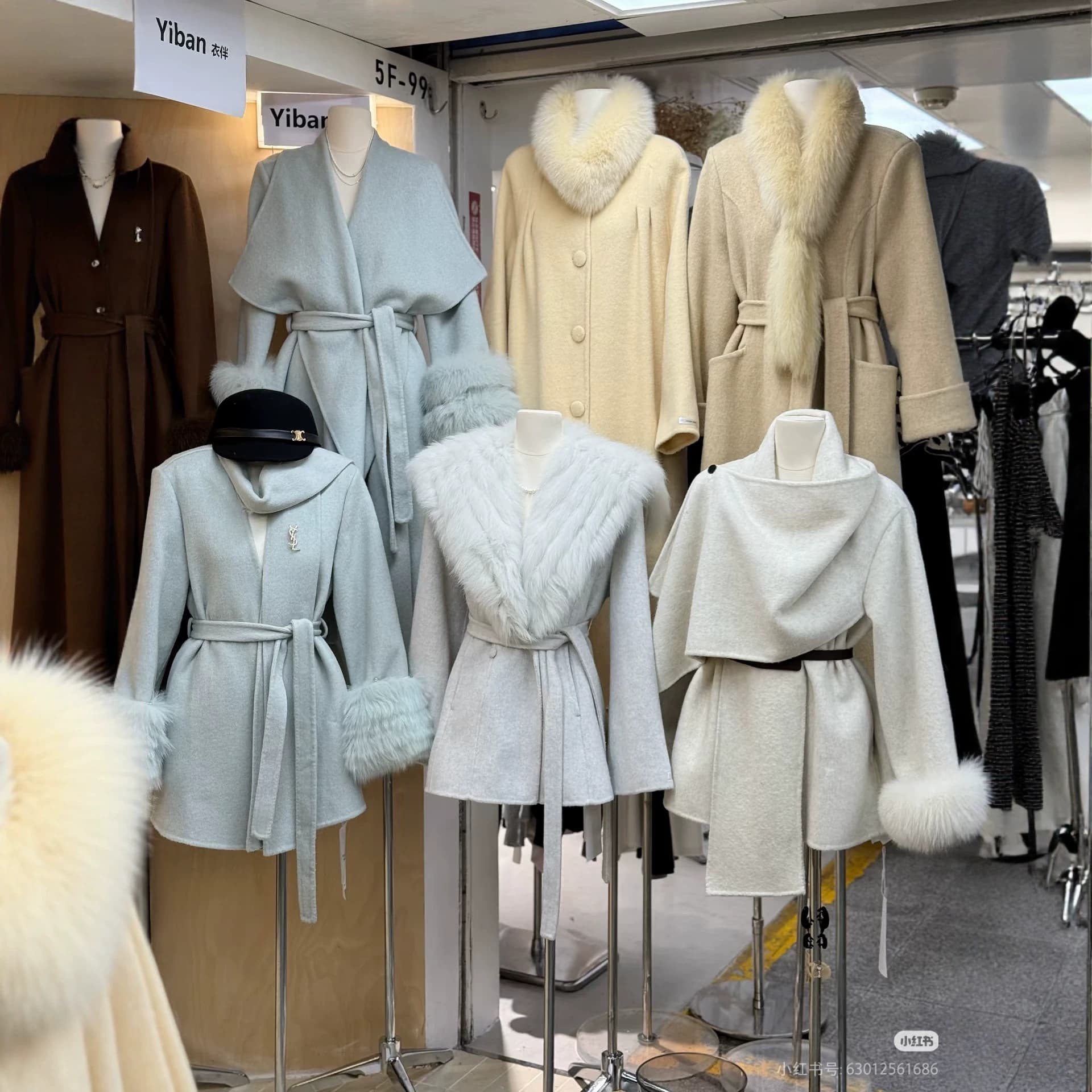Nanyou New Fall/Winter Double-Faced Wool Cashmere Coat for Women Mid-Length Outerwear Women's Brand Clothing Wholesale