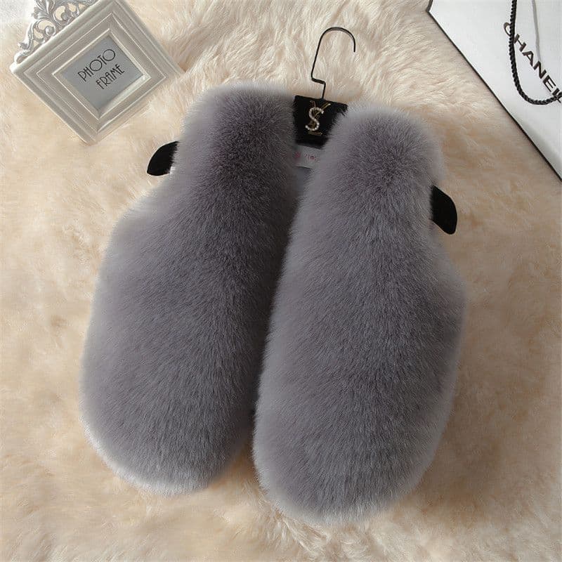 2024 New Autumn and Winter Kids' Vest Fur Vest for Boys and Girls Imitation Fox Fur Vest Fur Vest 02