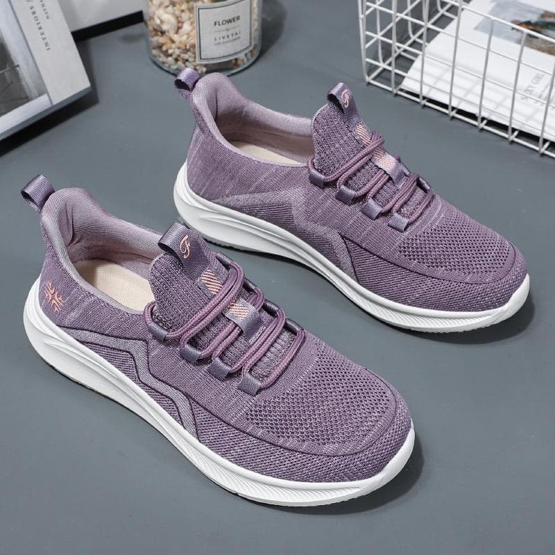 Large Size Mom Shoes for Summer, Lightweight Sports Shoes for Middle-Aged and Young People, Comfortable Walking Shoes with Soft Soles, Non-Slip Shoes for the Elderly, Sizes 41 to 43