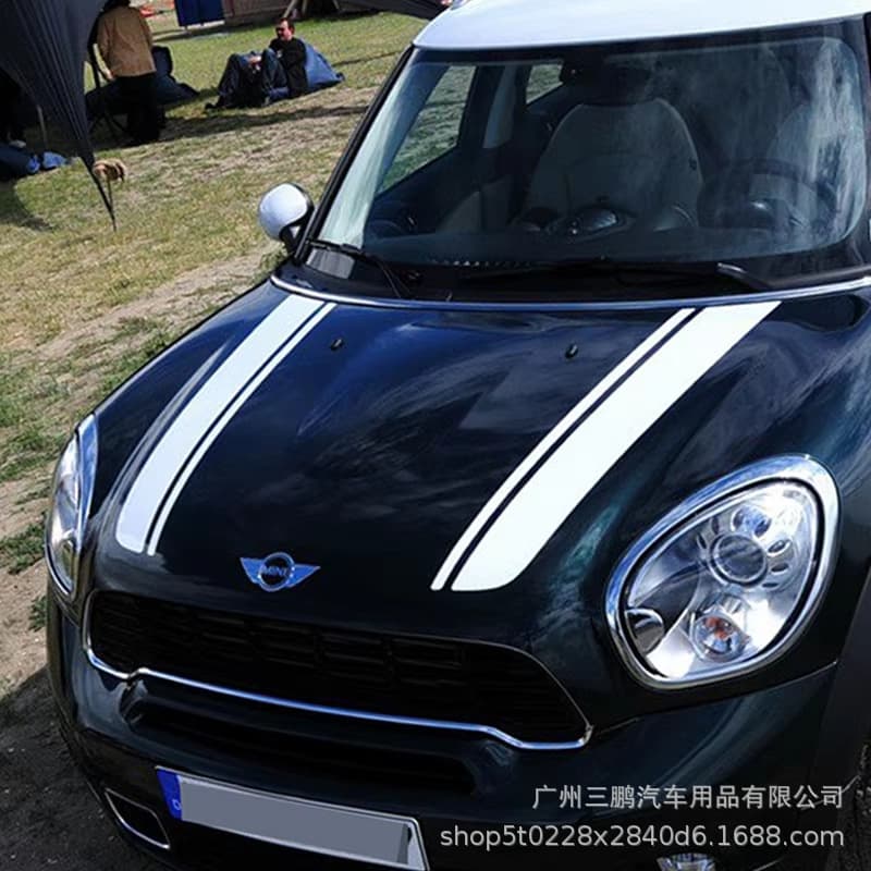 Engine Hood Stripe Decal Sticker for MINI Cooper
