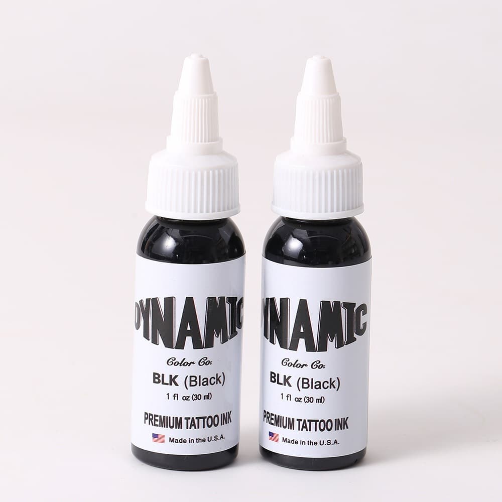 Dynamic Black Tattoo Pigment 30ml Tattoo Black Ink for Lining and Shading Professional Tattoo Pigment Wholesale